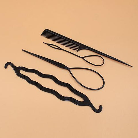 4pcs Twist Hair Styling Accessories